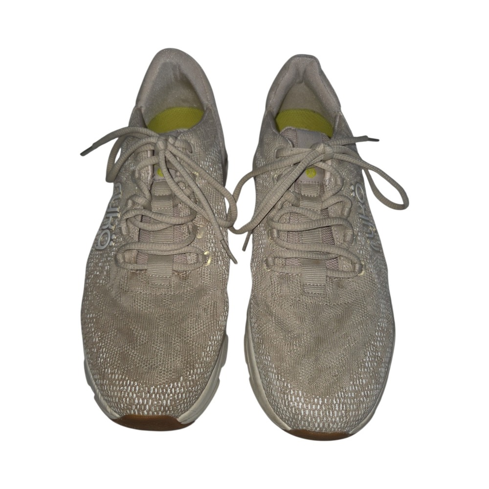 Ryka Walking Shoes Women 8.5M Beige Devotion X Mesh Athletic Sneakers RE-ZORB